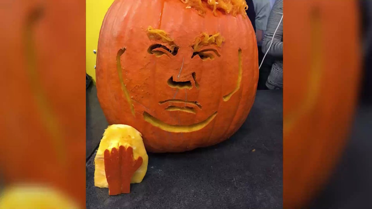 'Trumpkins': The disturbing new Halloween trend