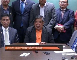 Ketetapan Majlis Presiden Pakatan Harapan