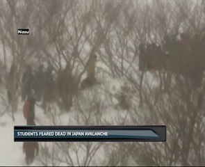 Students feared dead in Japan avalanche