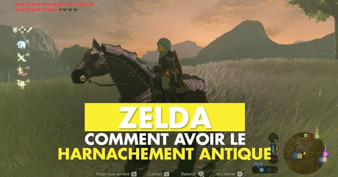 Zelda: Ode aux Prodiges, obtenir l'Harnachement Antique pour votre monture