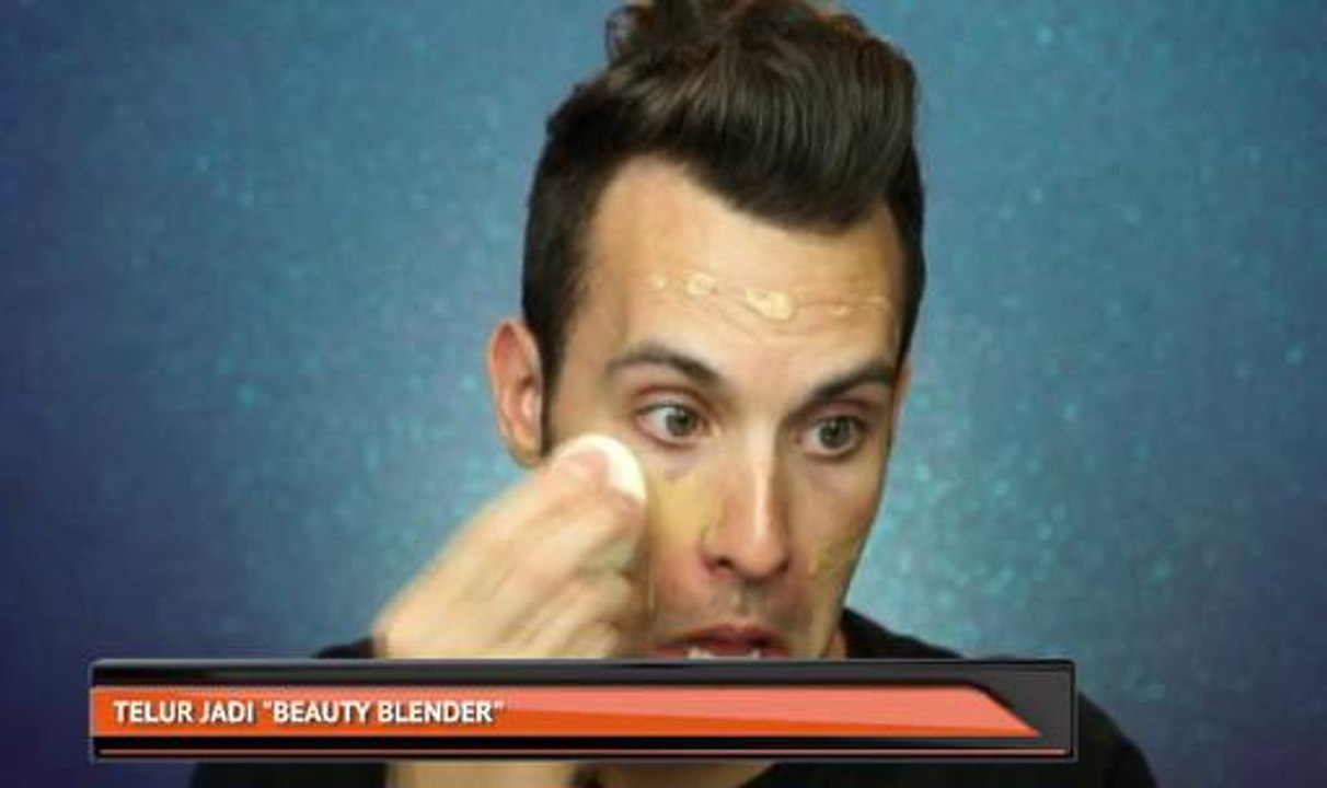 Telur jadi 'Beauty Blender'