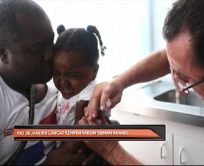 Rio De Janeiro lancar kempen vaksin demam kuning