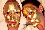 Here's a new kind of luxury: a face mask made of 24 karat gold