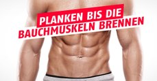 Bauchmuskeln: Bringt mit dieser Variante des Plankings Abwechslung in euer Workout