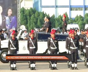 PM: Polis harus bergerak seiring masa bagi mendepani cabaran baharu