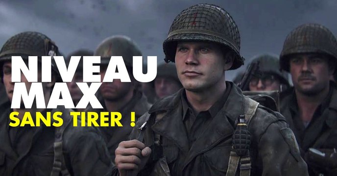 Call of Duty WW2 : le niveau maximum atteint au couteau seulement !