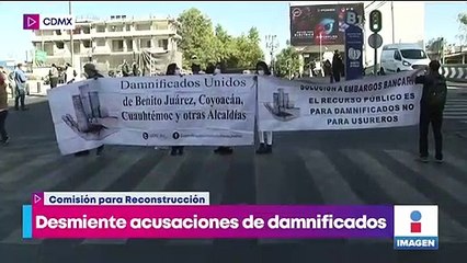 CDMX desmiente acusaciones de damnificados por el sismo de 2017
