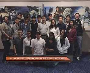 16 pelajar teruja sertai lawatan sambil belajar di Pusat Angkasa NASA