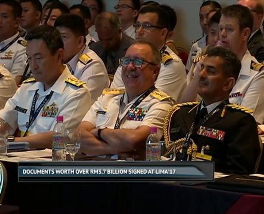 Documents worth over RM3.7 billion signed at LIMA'17