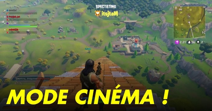 Fornite : un mode Cinéma découvert dans les fichiers du jeu laisse présager l'arrivée de fonctions replay