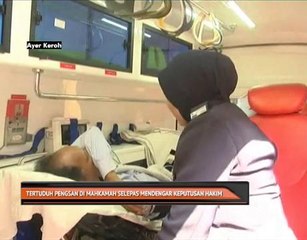 Tertuduh pengsan di mahkamah selepas mendengar pertuduhan