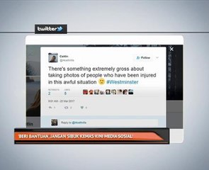'Beri bantuan, jangan sibuk kemas kini media sosial