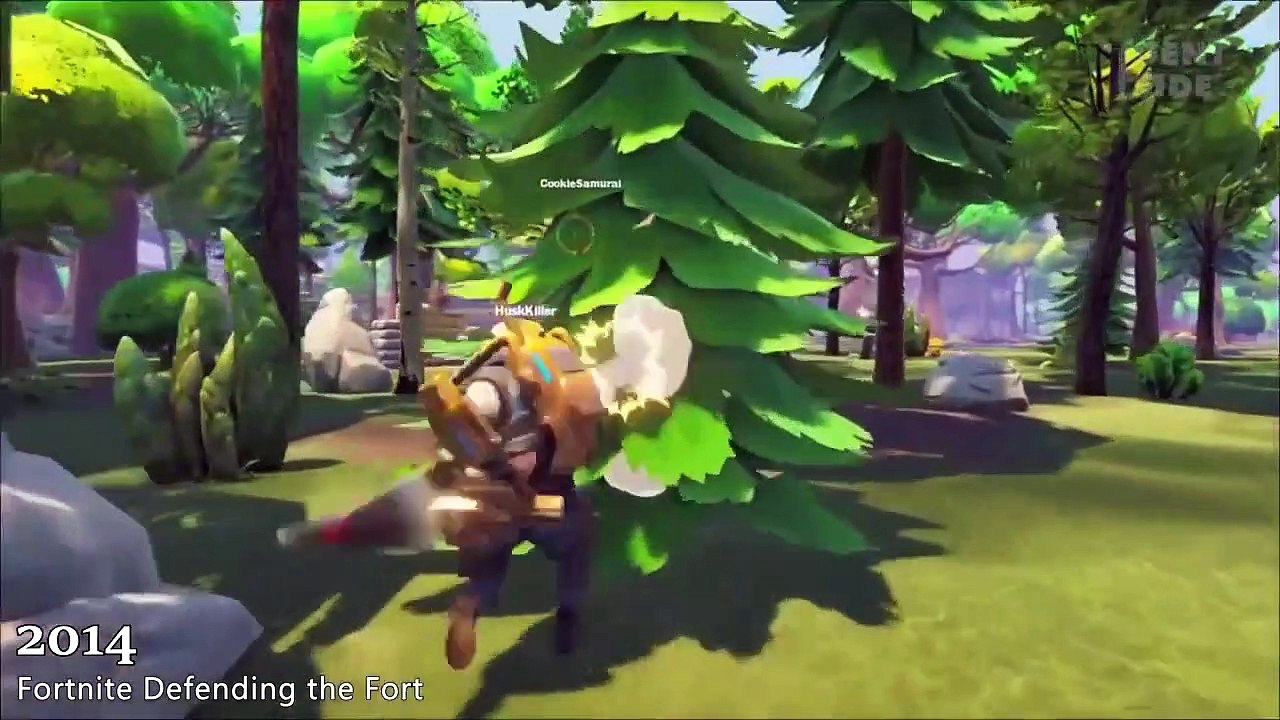 Fortnite : le jeu a bien évolué entre ses débuts en 2011 et son succès aujourd'hui