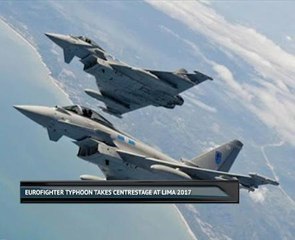 Eurofighter Typhoon takes centrestage at LIMA 2017