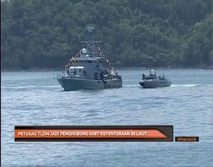 Petugas TLDM jadi penghubung aset ketenteraan di laut