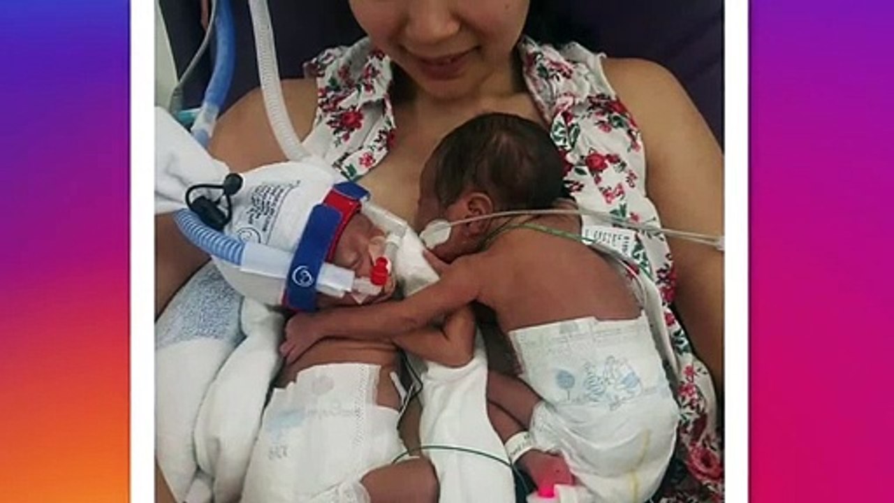 Watch the beautiful reunion of premature twins that separated at birth