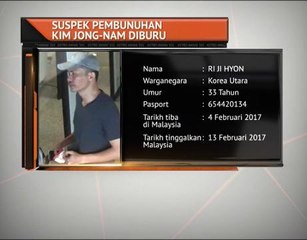 Kes bunuh Kim Jong Nam, beberapa individu penting ditahan