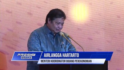 RAPIM POLRI 2022 - Menko Perekonomian, Airlangga Hartarto menjelaskan level investasi telah kembali pada pre-covid level