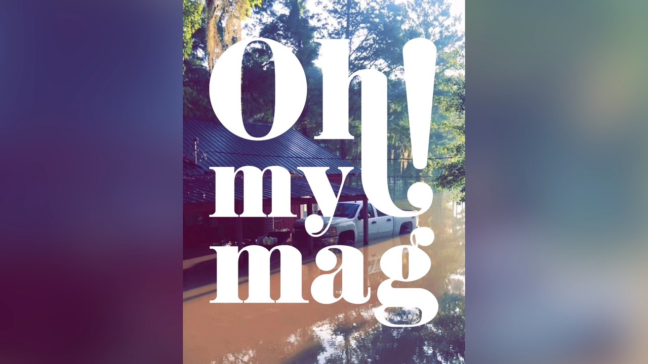 Überschwemmung: Mann rettet Hund vor dem Ertrinken