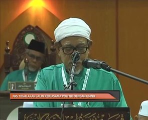 PAS tidak akan jalin kerjasama politik dengan UMNO