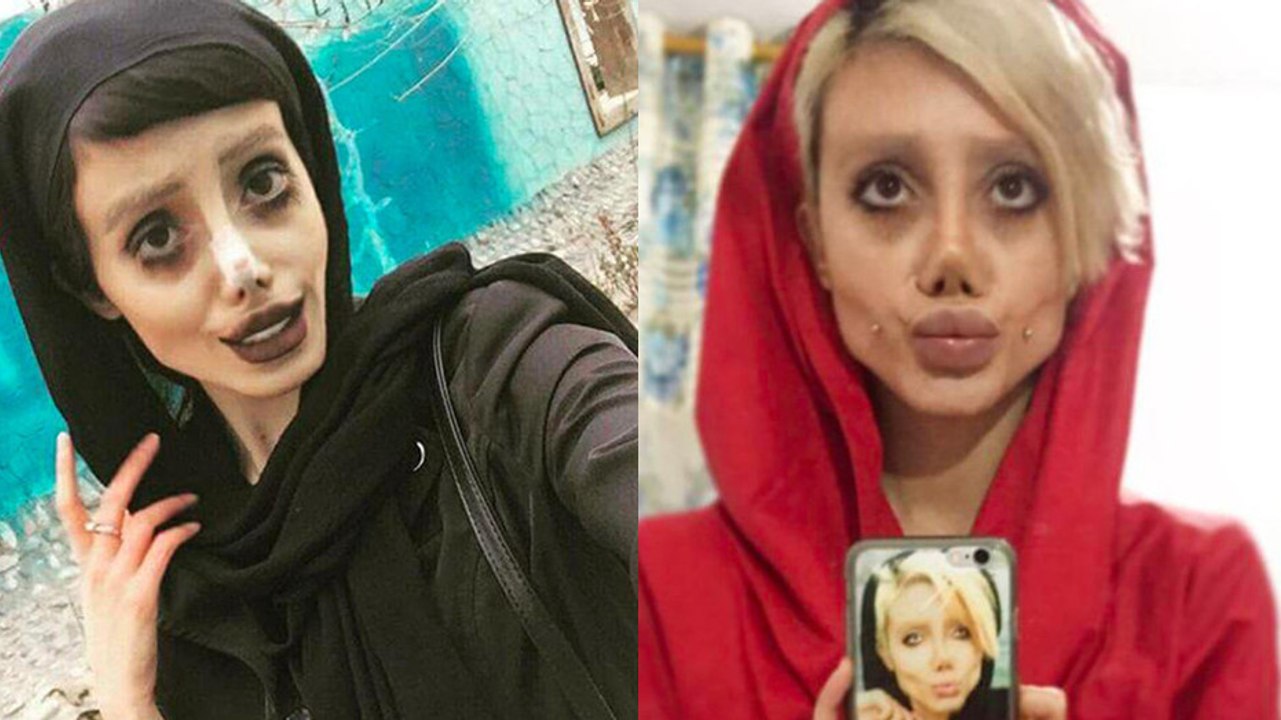 Angelina Jolie-Doppelgängerin: Das steckt hinter ihrem Zombie-Aussehen