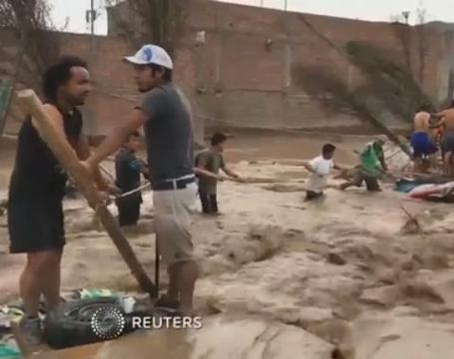 Deadly floods ravage Peru