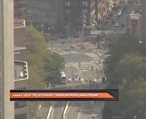 Hawaii sekat pelaksanaan larangan perjalanan Trump