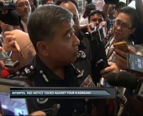Interpol 'red notice' issued against four N.Koreans