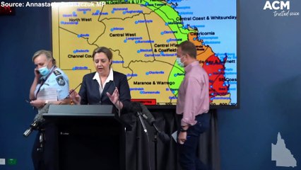 Download Video: Queensland Floods: Premier Annastacia Palaszczuk provides an update on severe weather conditions | March 3, 2022 | ACM