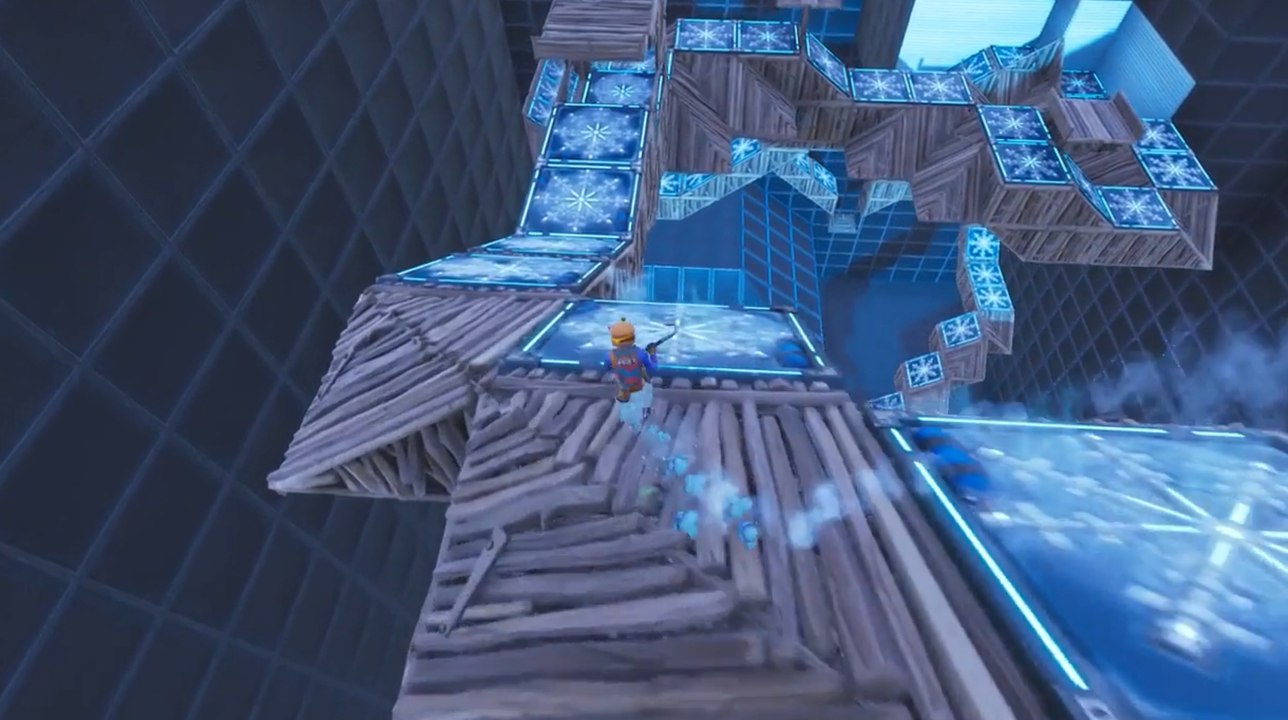 Fortnite : relevez le défi de cette course glissante tout droit sortie de Super Mario 64 !
