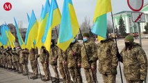 Presidente de Ucrania afirma liberará a presos con experiencia militar para luchar contra Rusia