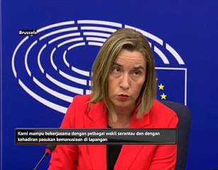 EU kemuka strategi bantu penyelesaian konflik Syria