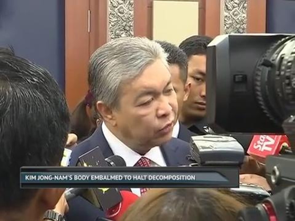 Kim Jong-nam's body embalmed to halt decomposition