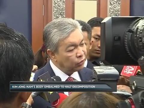 Kim Jong-nam's body embalmed to halt decomposition