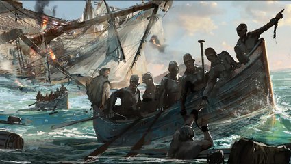 Skull & Bones : le bateau prend l'eau et doit être repoussé