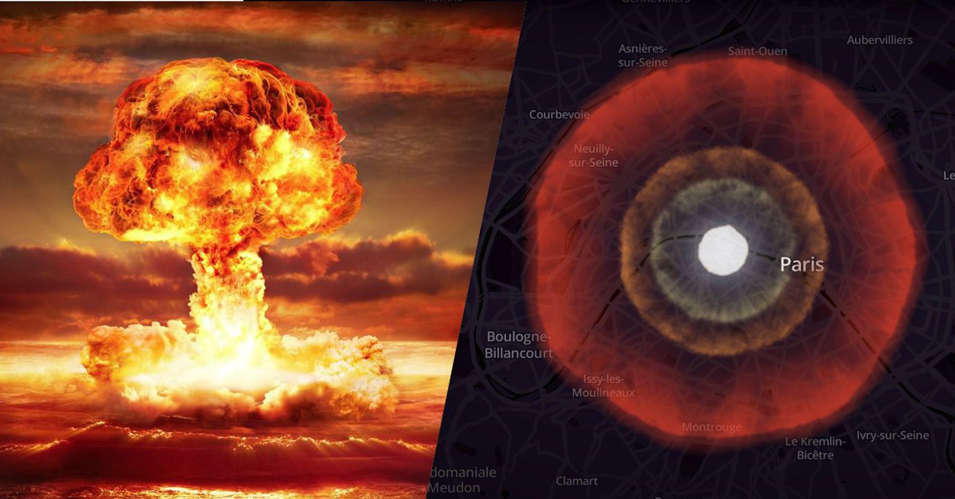 Atombomben-Simulator: So schlimm würde ein Atomangriff auf eure Stadt