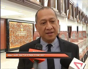 Debat Nazri dan Tun M pada 25 Mac 2017