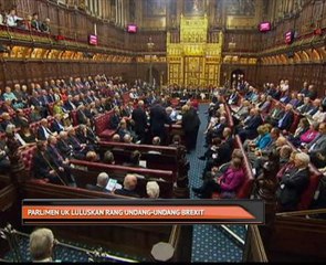 Parlimen United Kingdom luluskan rang undang-undang Brexit