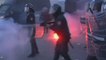 Rioters clash with police in Naples