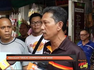 Peniaga terjejas, Chowrasta makin sesak