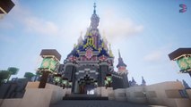 Minecraft : ils reproduisent Disneyland Paris et toutes ses attractions en 7 ans de travail !