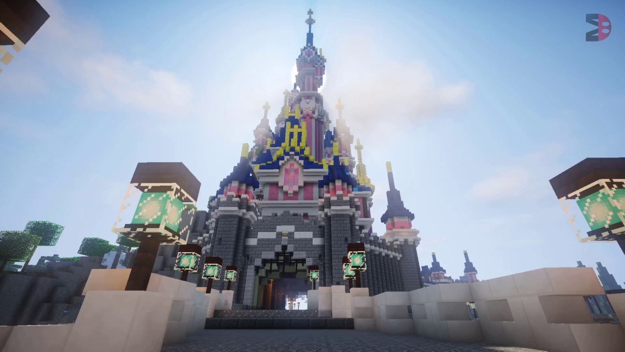 Minecraft : ils reproduisent Disneyland Paris et toutes ses attractions en 7 ans de travail !