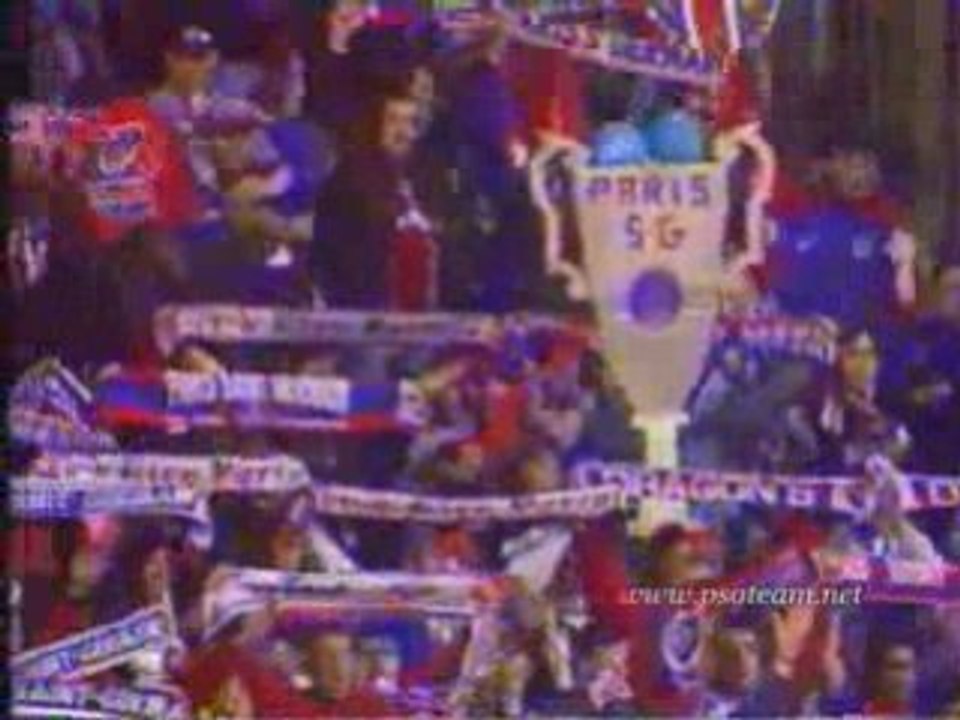 Finale Coupe des coupes PSG-Rapid de Vienne 1-0 1995-1996