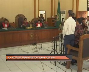 Dua pelancong disabit bersalah bunuh polis Bali