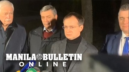 Russia, Ukraine to begin ceasefire talks Thursday: Moscow's chief negotiator