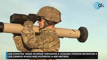 Los cohetes 'made in Spain' enviados a Ucrania pueden reventar a los carros rusos más potentes a 600 metros