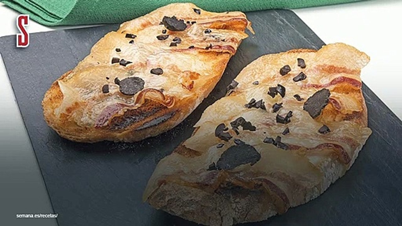 Vídeo Receta: Tosta templada de panceta ibérica