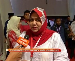 Kesinambungan puteri dan wanita suntik kekuatan parti