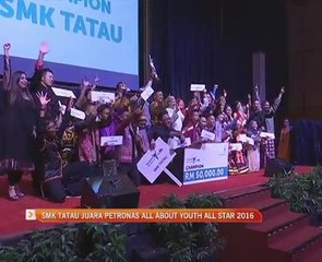 SMK Tatau juara Petronas All About Youth All Star 2016
