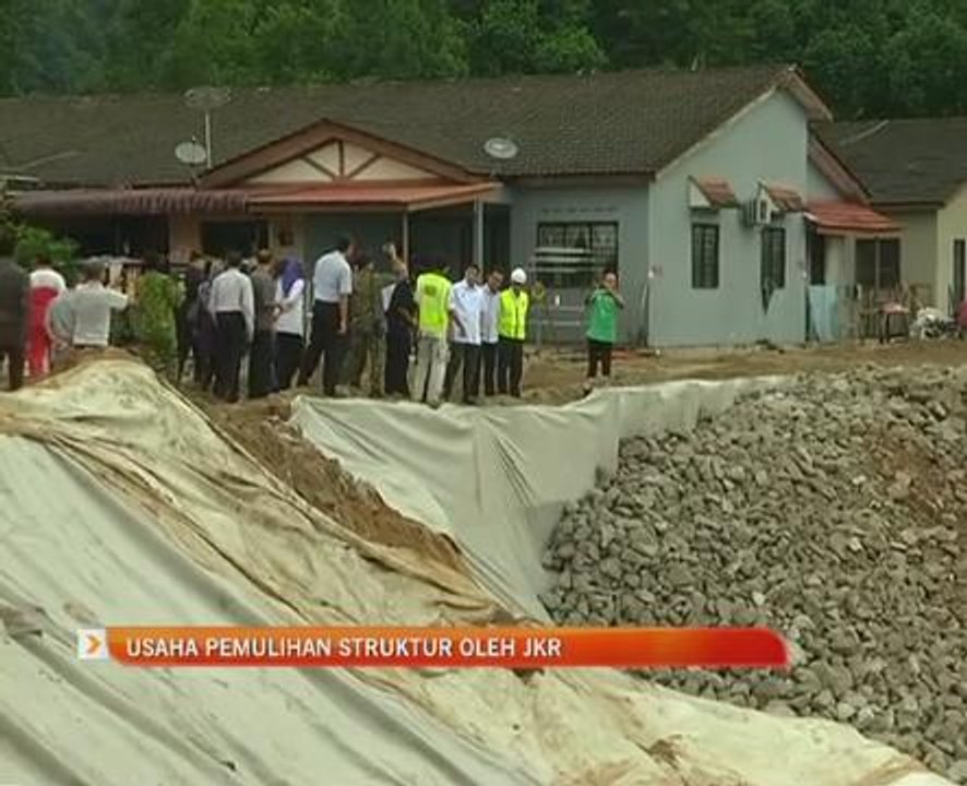 Usaha pemulihan struktur oleh JKR